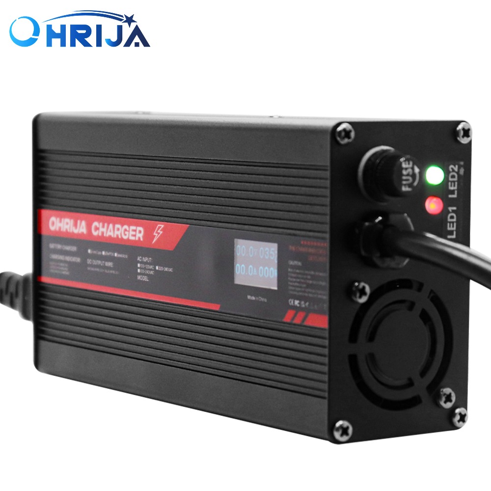 84V 20A Smart Charger - Carregador de Íon de Lítio OHRIJA