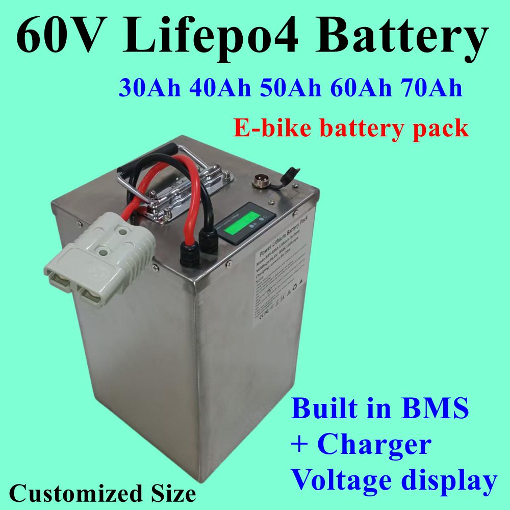 Bateria LiFePO4 60V 50Ah 60AH  - 60V 50Ah Electric Scooter Battery avaliação e preço