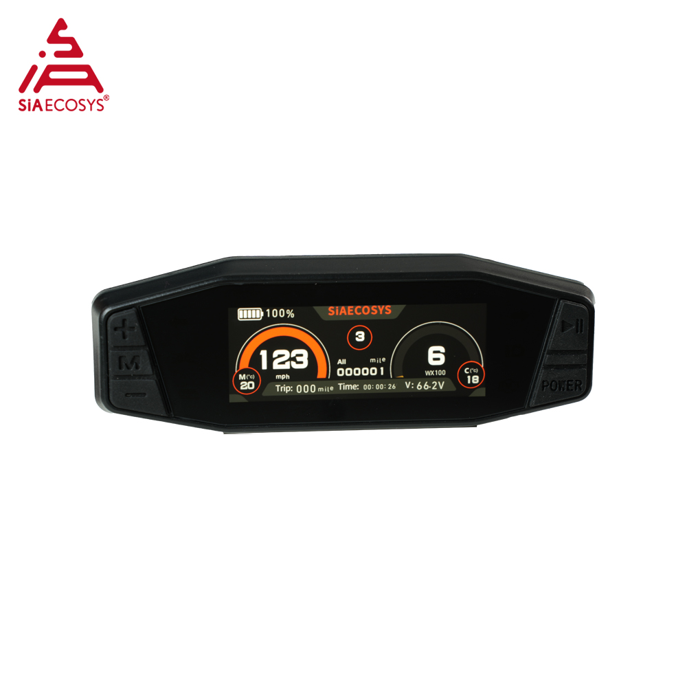 SiAECOSYS Novo velocímetro TFT - Kelly Kls7230S Controller avaliação e preço