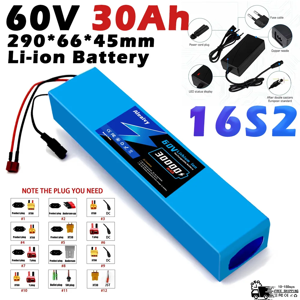 2025 atualizado 60V 30Ah 18650 - 60V 50Ah Electric Scooter Battery avaliação e preço